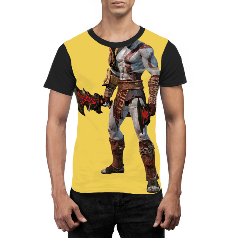 Kratos Ready Fight Graphic T-shirt | Artistshot