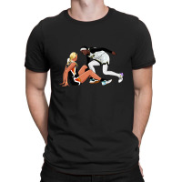 Kahleah Copper Staredown Cartoon Style T-shirt | Artistshot