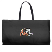 Kahleah Copper Staredown Cartoon Style Weekender Totes | Artistshot