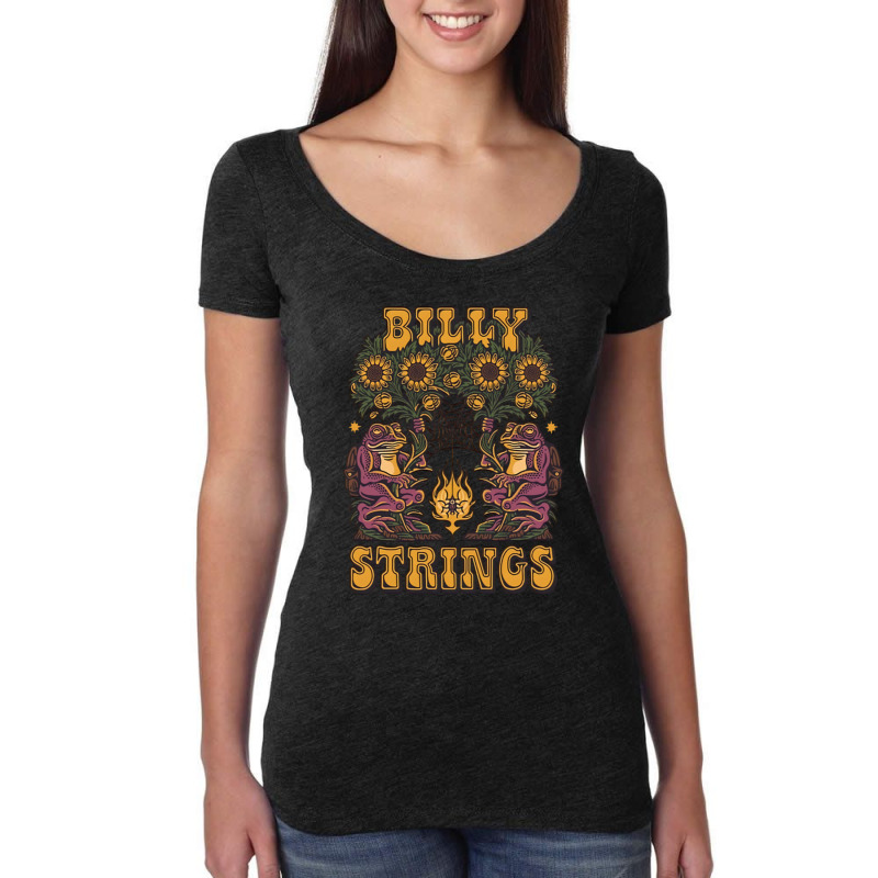 Frog Strings Women's Triblend Scoop T-shirt by nipiusSifaou | Artistshot