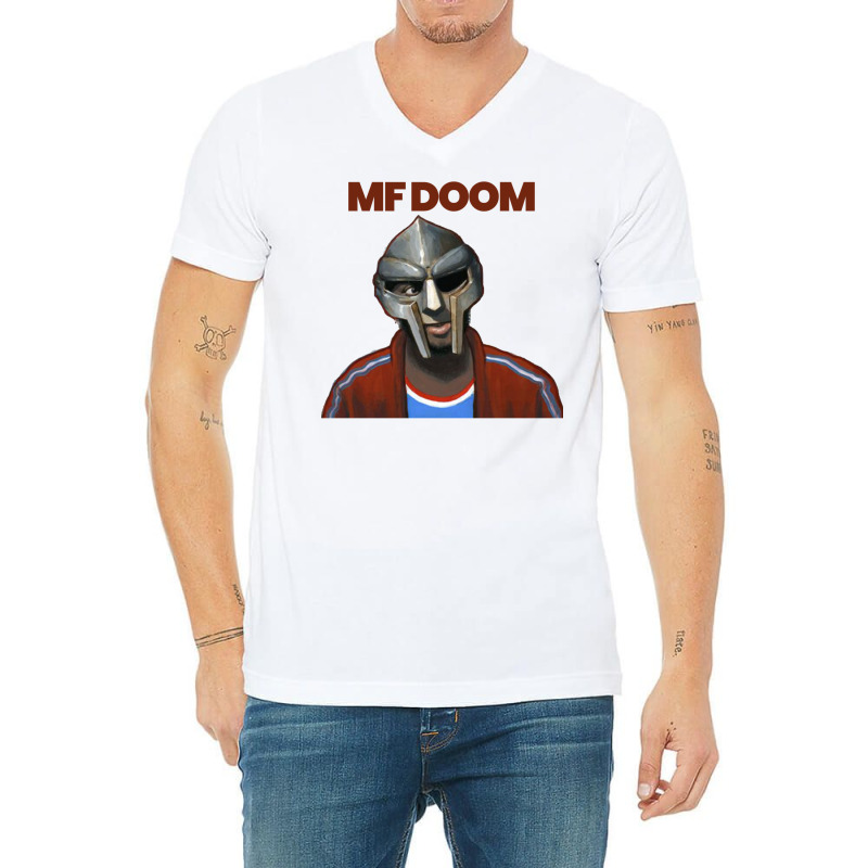 Masked Man Called Doom Allright V-Neck Tee by sokengmapeyik | Artistshot