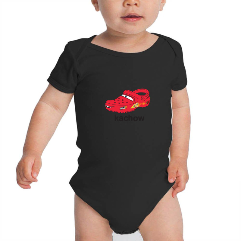 Lightning Mcqueen Croc Sticker Baby Bodysuit by SusanneRestemayer | Artistshot