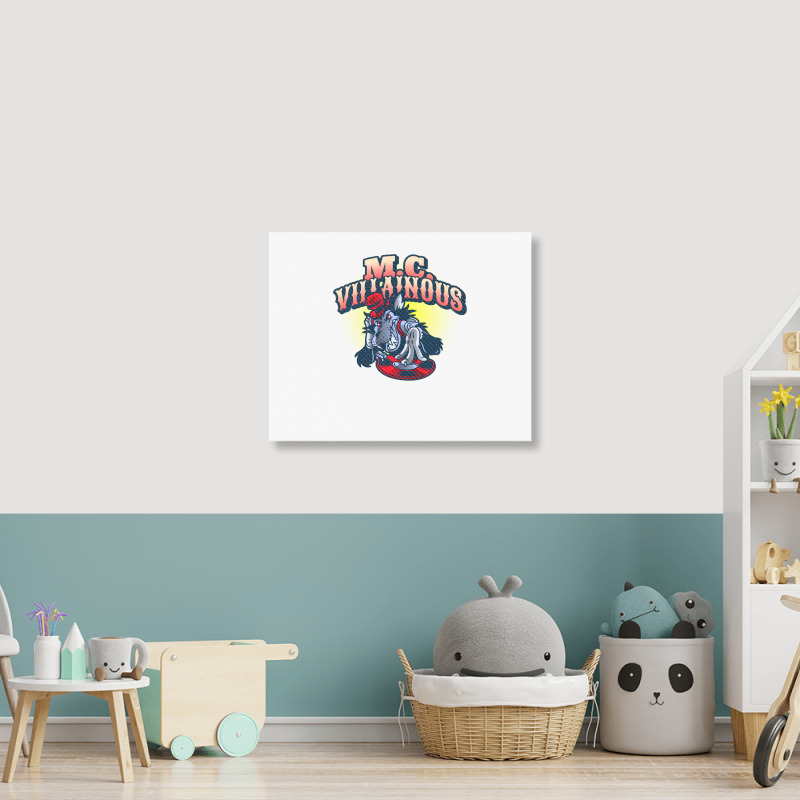 Villain Mc  36 Chambers Hiphop Landscape Canvas Print | Artistshot