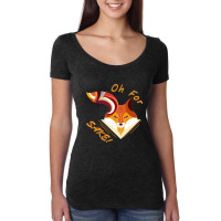 For Fox Sake Women's Triblend Scoop T-shirt | Artistshot