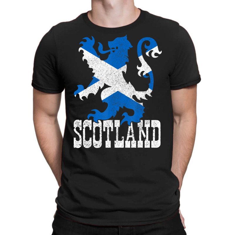 Scotland Vintage Lion Scottish Flag Pride Uk T-shirt | Artistshot