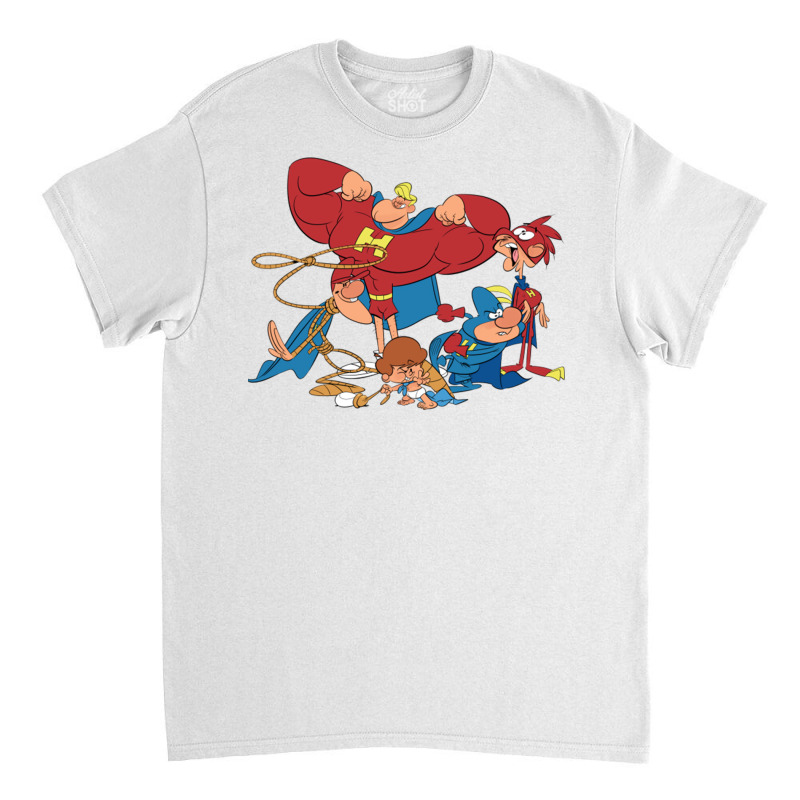 The Mighty Heroes T Shi Classic T-shirt by withbenajd | Artistshot