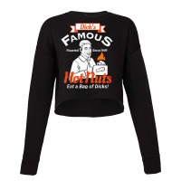 Dicks Famous Hot Nuts Eat A Bag Of Dicks Adult Humor Cropped Sweater | Artistshot