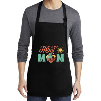 Hot Mom Summer Medium-length Apron | Artistshot