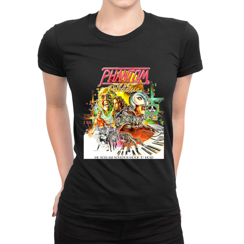 Phantom Ofhe Paradise Ladies Fitted T-Shirt by ANDREACOOPERSMITH | Artistshot