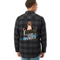 The God Of Thunder Flannel Shirt | Artistshot