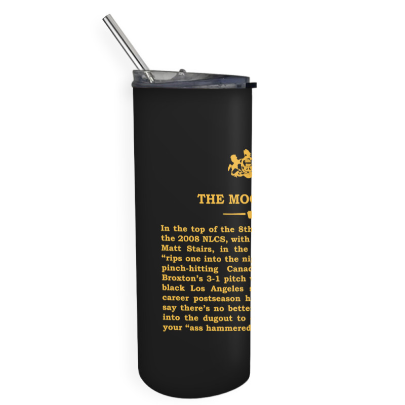 Artistshot Hot Trend Real Historical Philadelphia - The Moonshot Skinny Tumbler | Artistshot