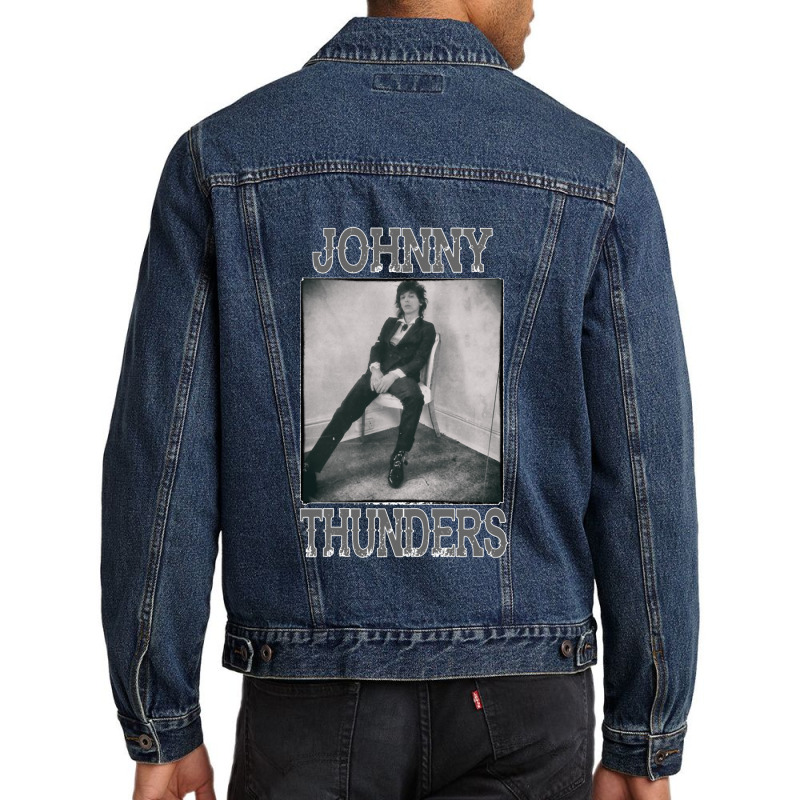 Photograp Johnnyhunders Classic Men Denim Jacket by ANDREACOOPERSMITH | Artistshot