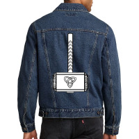 The Hammer Of The God Of Thunder. Men Denim Jacket | Artistshot