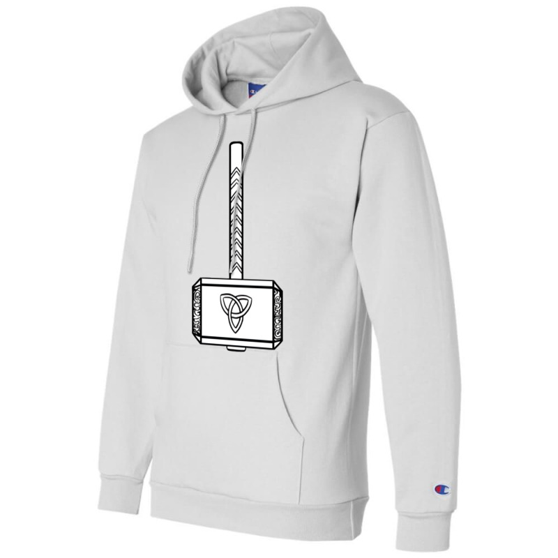 The Hammer Of The God Of Thunder. Champion Hoodie | Artistshot