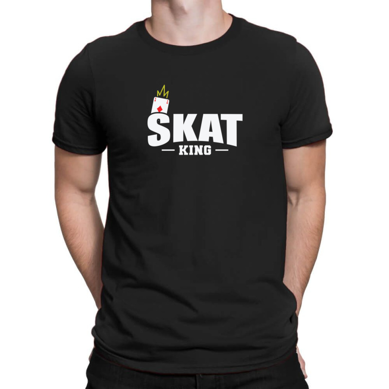 Skat King Card Game Irritate Playing Cards T-shirt | Artistshot