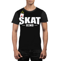 Skat King Card Game Irritate Playing Cards Graphic T-shirt | Artistshot