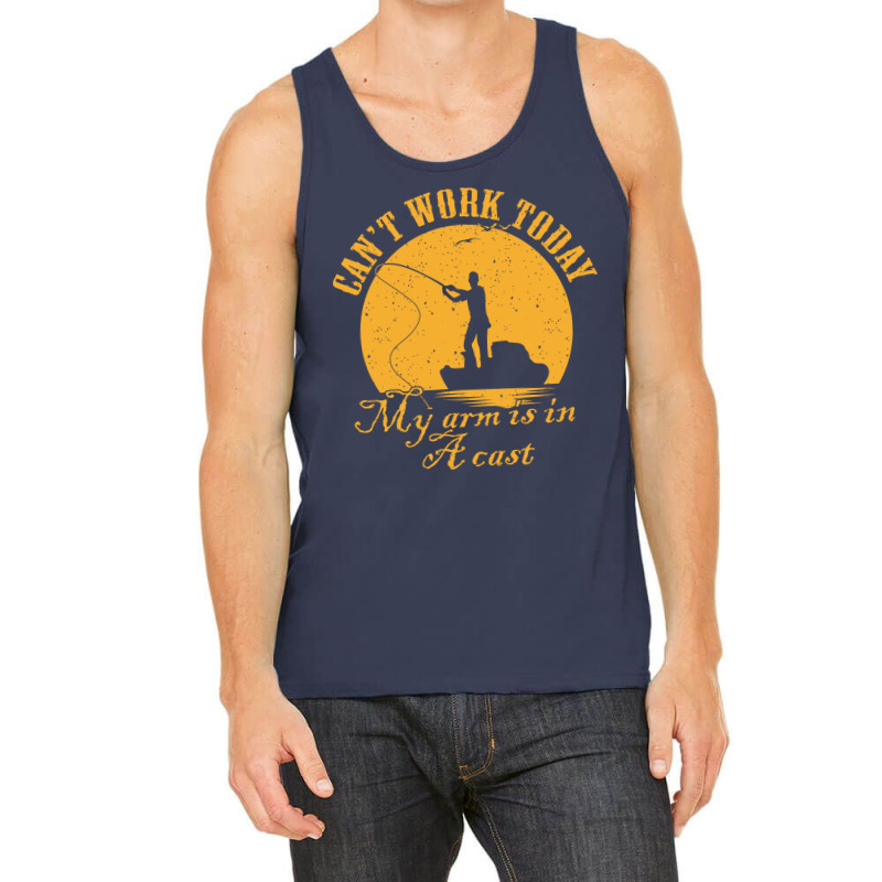 Mens Fishing Funny Tank Top by heroeart | Artistshot