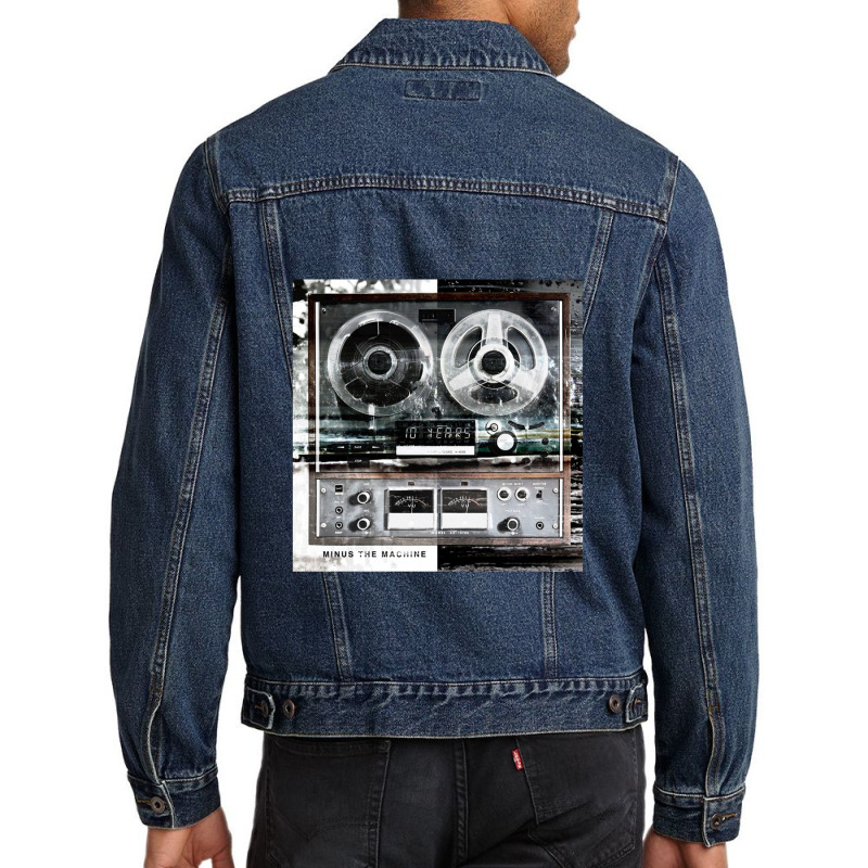 Minus The Machine Men Denim Jacket by NANCYLTICKLE-SUMMERS | Artistshot