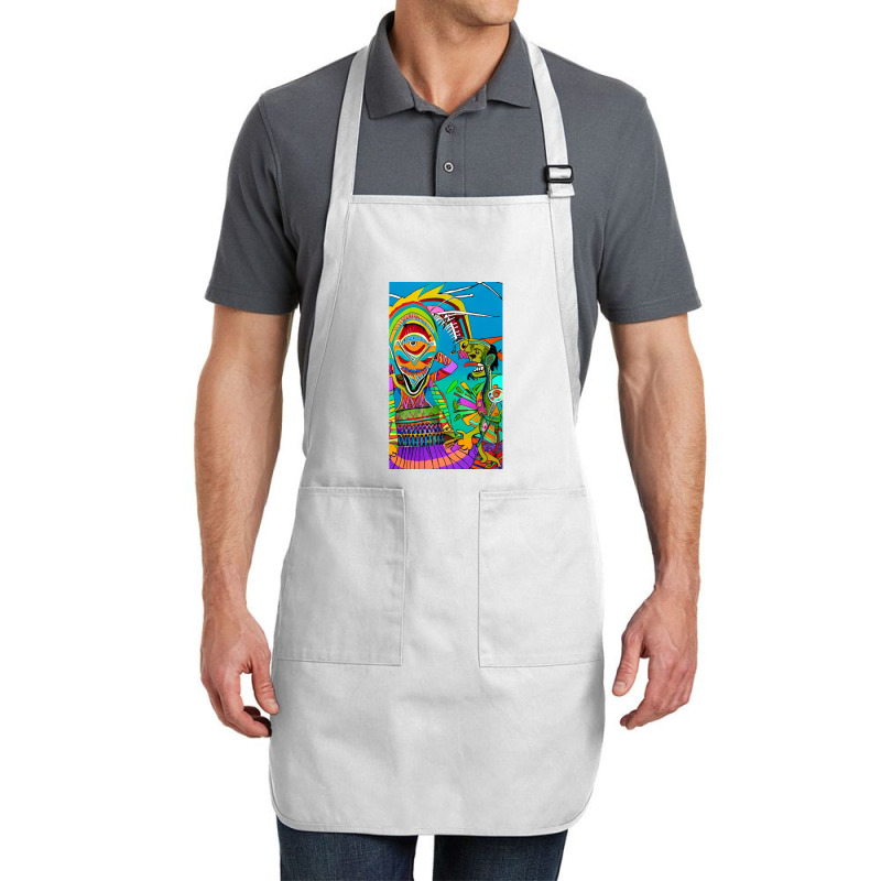 Sacred Plant Medicine Fuck The Pharmacy  Ayahuasca Full-length Apron | Artistshot