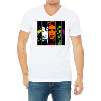 Actin Color Manga Japan Series Anime V-neck Tee | Artistshot