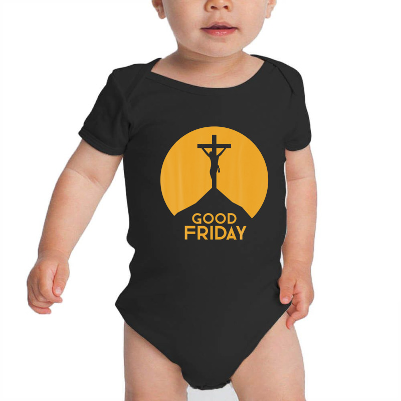 Good Friday - Holy Week Christian Faith & Love - Good Friday Baby Bodysuit | Artistshot