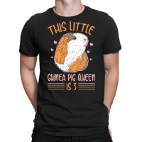 Guinea Pig 3 Birthday T  Shirt Cute Guinea Pig Design For A 3 Year Old T-shirt | Artistshot