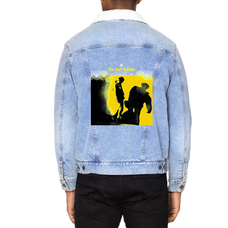 The Flaming Lips Soft Bulletin Zipped Hoodie Unisex Sherpa-lined Denim Jacket | Artistshot