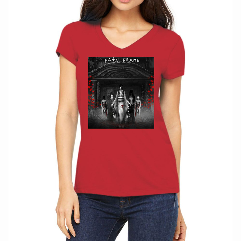 Fatal Frame Women's V-Neck T-Shirt by jugdisyatimix | Artistshot