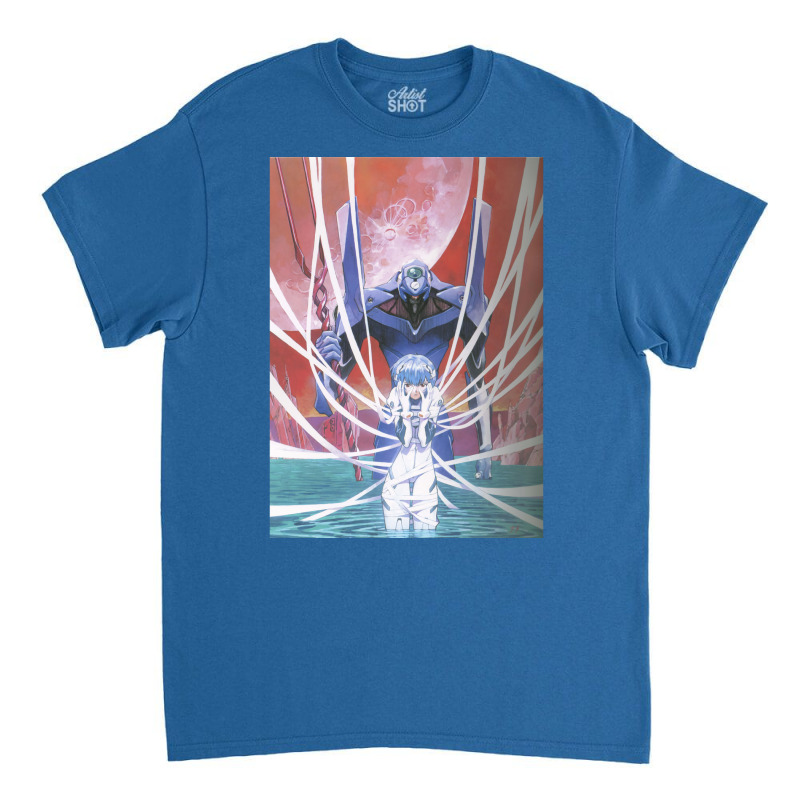 Evangelion Rei Ayanami Unit 0 Classic T-shirt by chanasrhyss4 | Artistshot