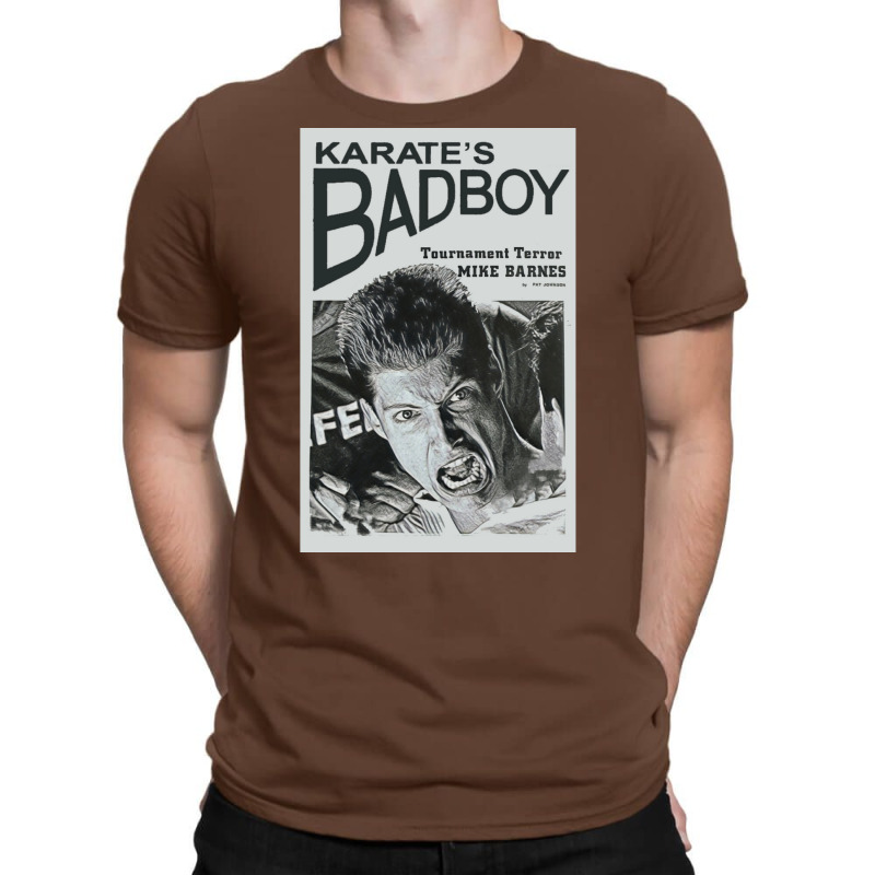 Mike Barnes   Karate's Bad Boy Poster T-shirt | Artistshot