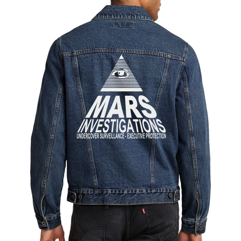 Mars Investigations Men Denim Jacket by cutioxucct | Artistshot