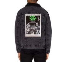 Night Of The Living Dead Unisex Sherpa-lined Denim Jacket | Artistshot