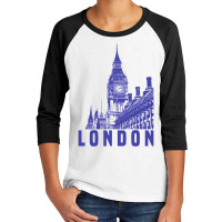 London Big Ben Youth 3/4 Sleeve | Artistshot