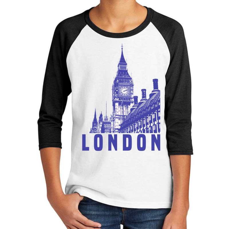 London Big Ben Youth 3/4 Sleeve by denvector | Artistshot