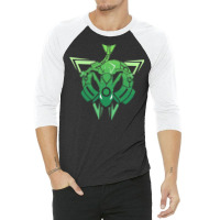 Team Rayquaza 3/4 Sleeve Shirt | Artistshot