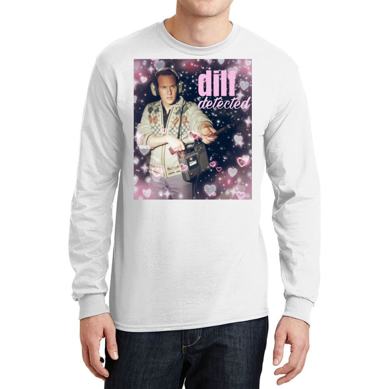 Conjuring Dilf Daddy Patrick Long Sleeve Shirts by amwayfigeljy | Artistshot