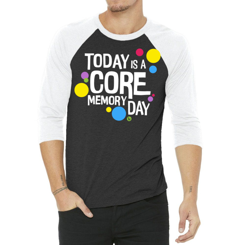 Core Memory Day 3/4 Sleeve Shirt by amwayfigeljy | Artistshot