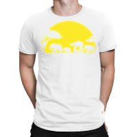 Elephant Train T-shirt | Artistshot