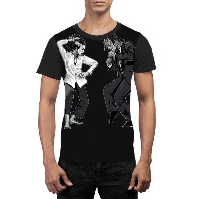 Pulp Frankenstein Graphic T-shirt by ANDREACOOPERSMITH | Artistshot