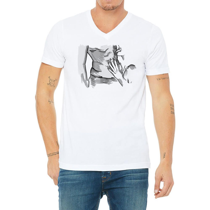 The Taste Of Desire V-Neck Tee by kounalkherfix | Artistshot