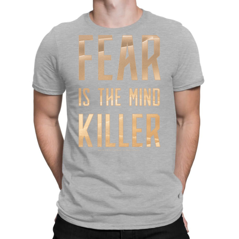 Dune   Fear Is The Mind Killer (light) T-Shirt by amwayfigeljy | Artistshot