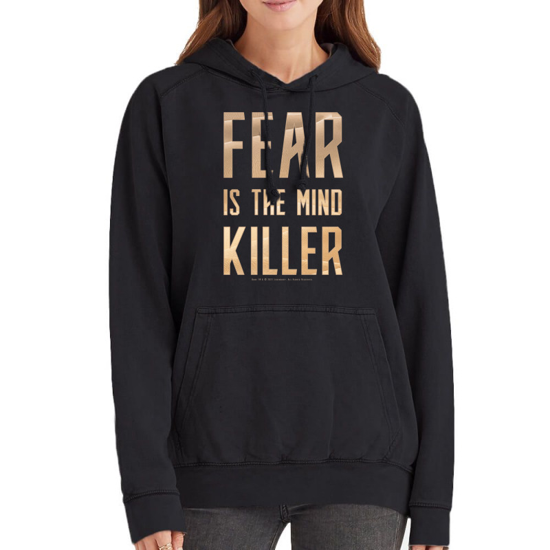 Dune   Fear Is The Mind Killer (light) Vintage Hoodie by amwayfigeljy | Artistshot