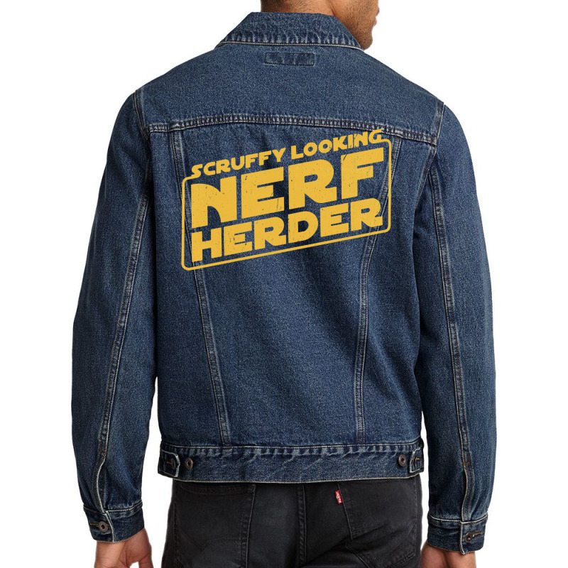 Scruffy Looking Nerf Herder Men Denim Jacket | Artistshot