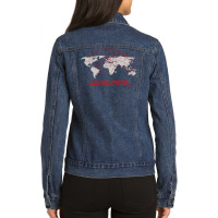 First Strike Wargame World Ladies Denim Jacket | Artistshot