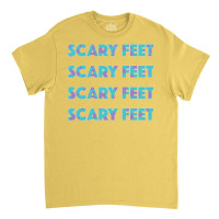 Sulley Scary Feet Monsters Inc Text Classic T-shirt | Artistshot