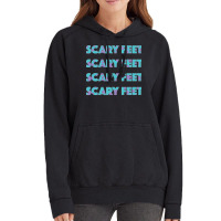 Sulley Scary Feet Monsters Inc Text Vintage Hoodie | Artistshot