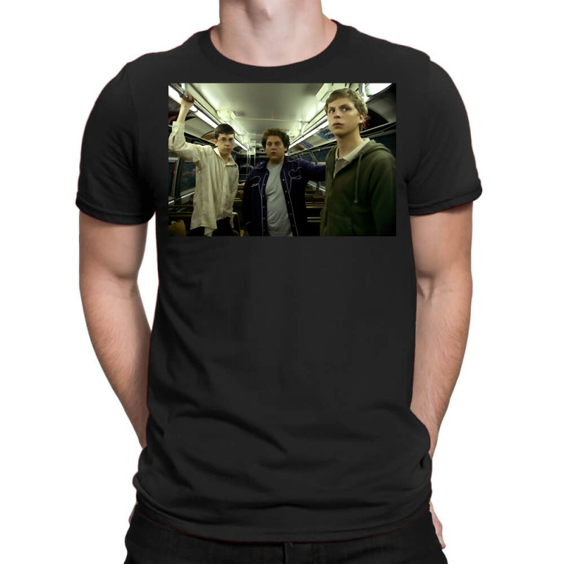 Superbad Train Scene Still Superbad T-shirt | Artistshot