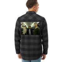 Superbad Train Scene Still Superbad Flannel Shirt | Artistshot