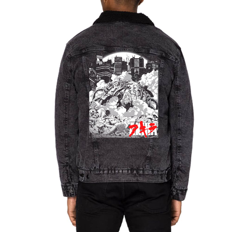 Chaos. Unisex Sherpa-lined Denim Jacket | Artistshot