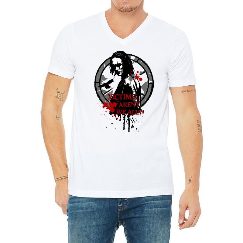 Victims... Aren't We All (2nd Version) V-Neck Tee by kounalkherfix | Artistshot